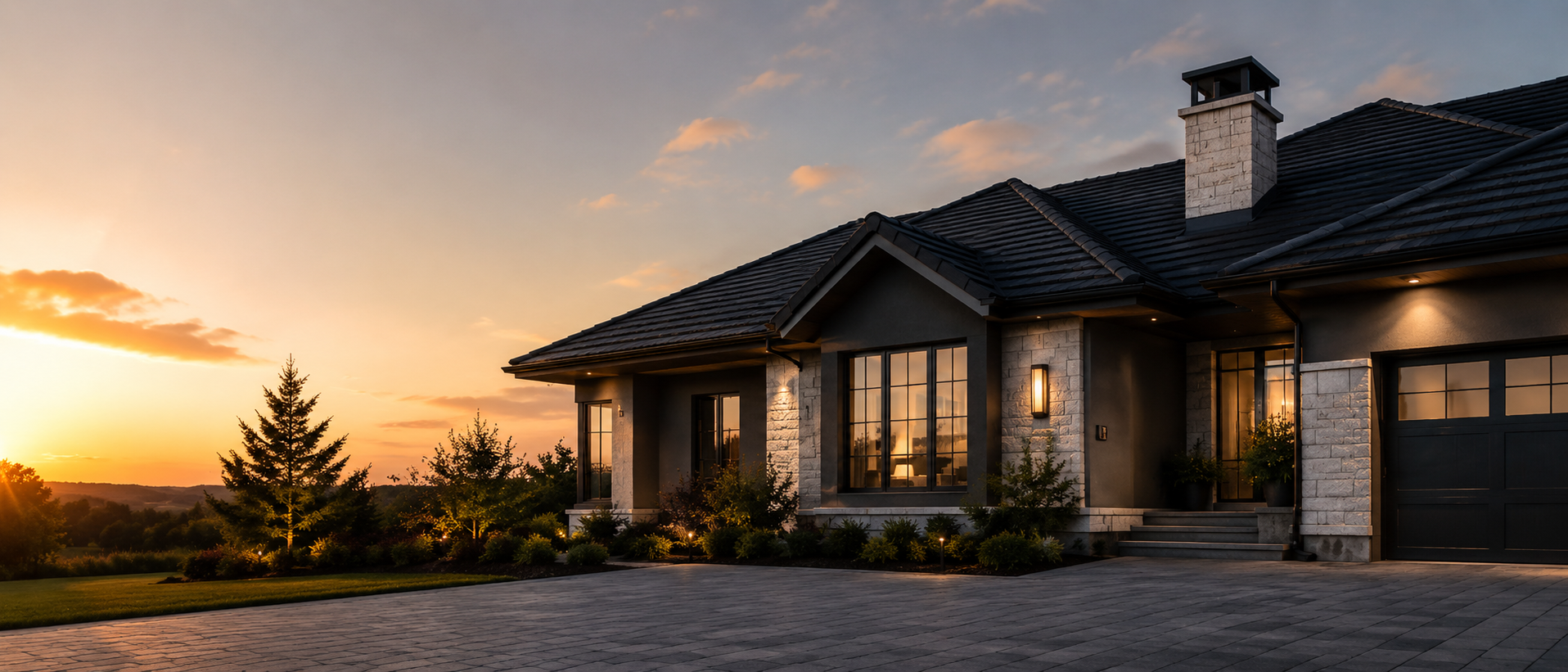 Brisbane residential home with restored tile roof